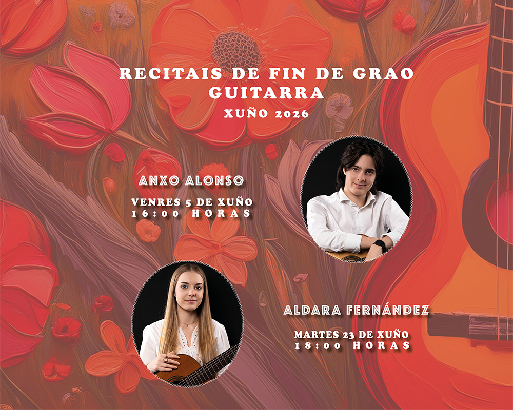 Recitais fin de grao Guitarra 2026