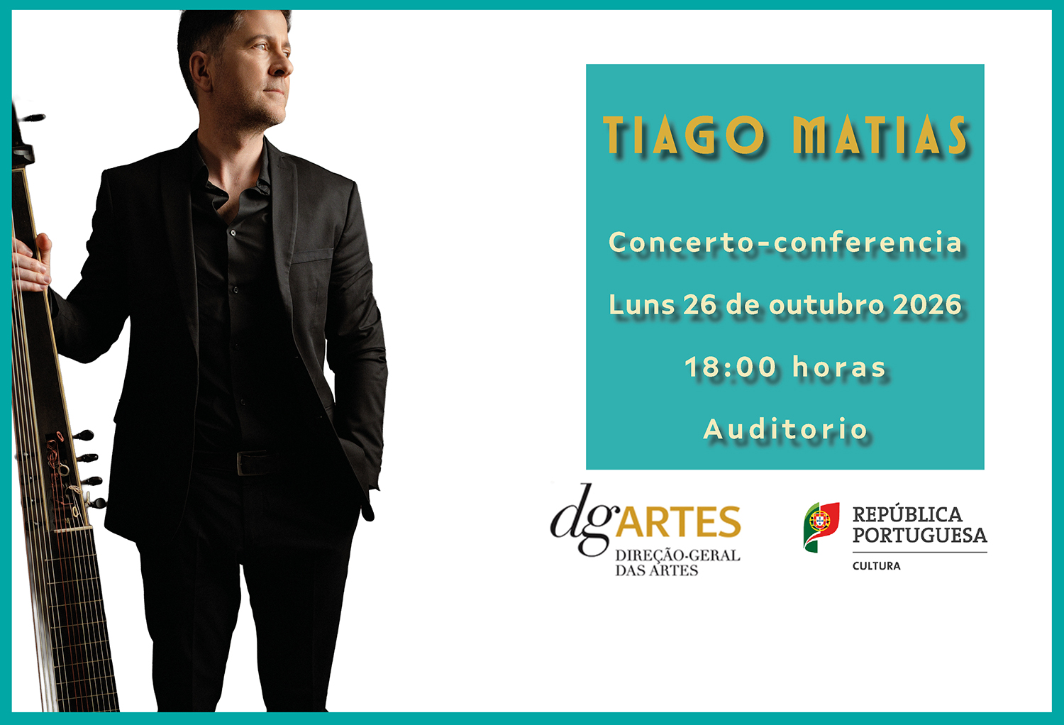 Concerto-conferencia Tiago Matias
